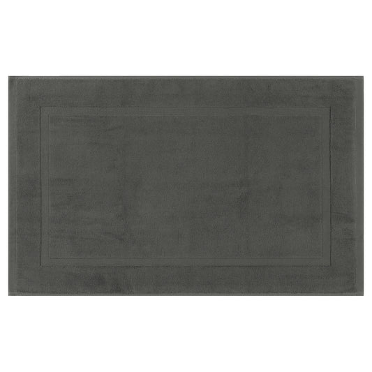 Towel Cotton Banded Bath Mat, Reversible Step Out Soft Plush Absorbent Bath Mats