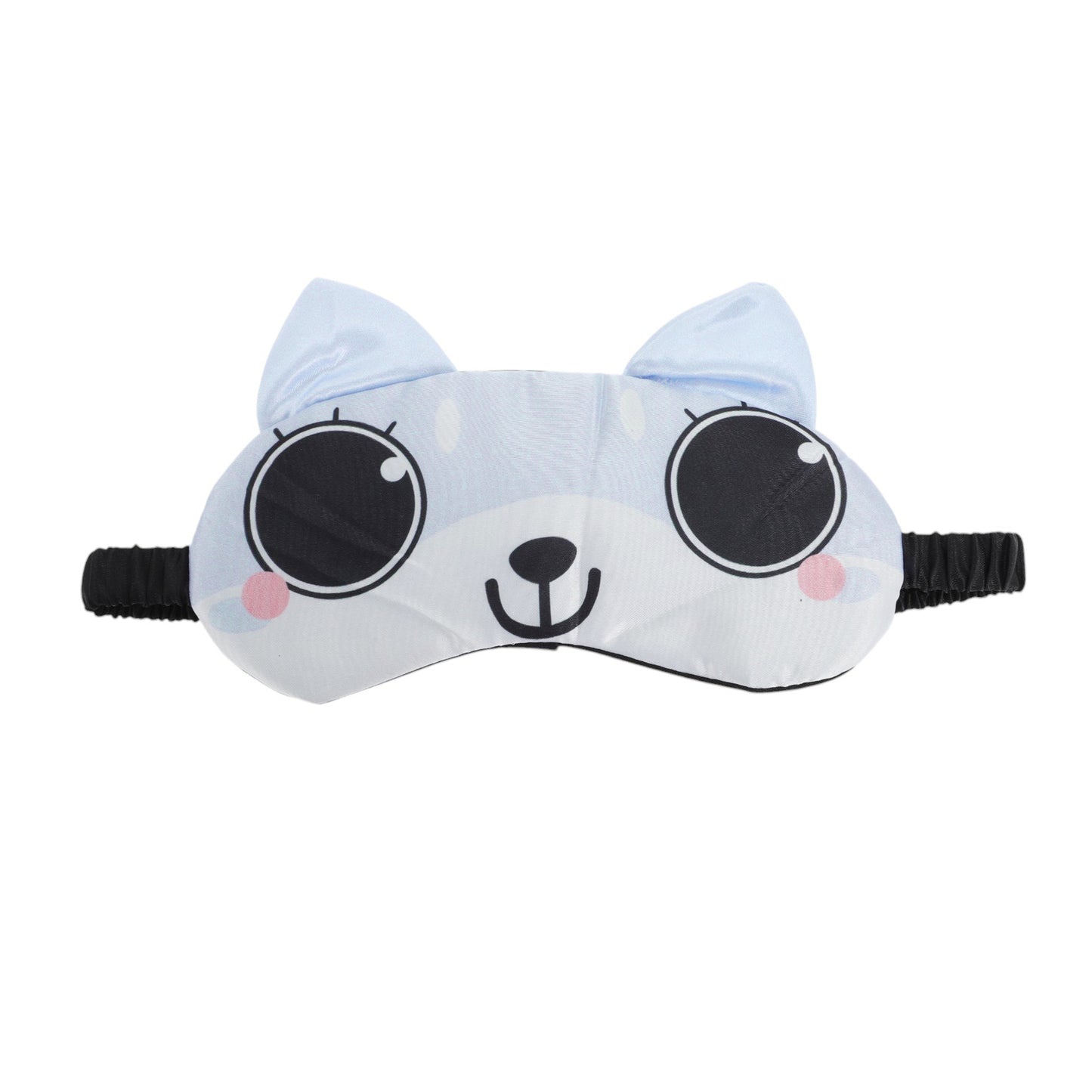 Portable Elastic Strap Eye Mask Eye Shade Cover for Rest Blue