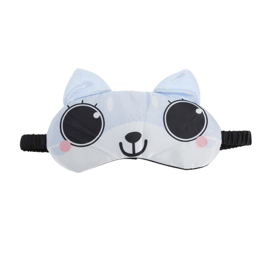 Portable Elastic Strap Eye Mask Eye Shade Cover for Rest Blue