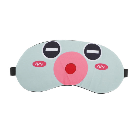 Durable Adjustable Eye Mask Eye Shade Cover for Rest Gray Blue
