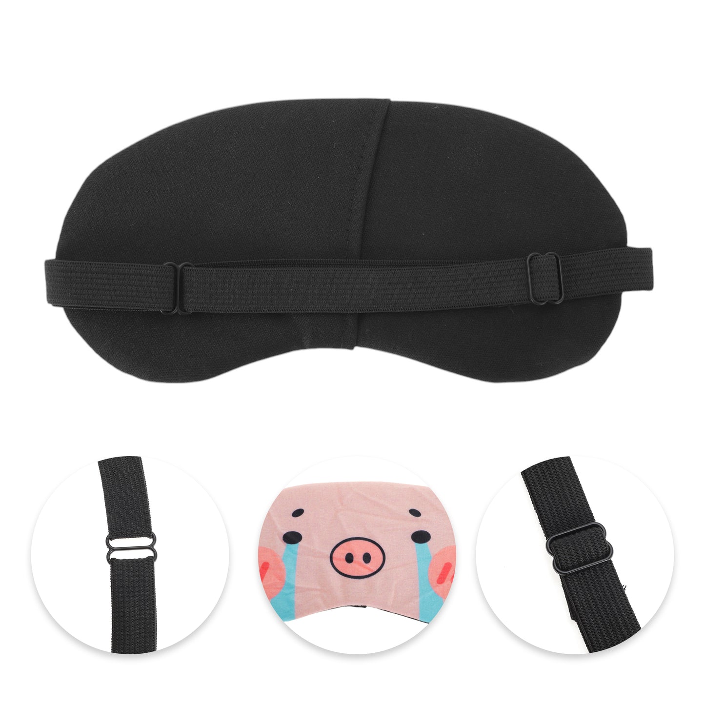 Portable Pig Eye Mask Eye Shade Cover for Rest Pink