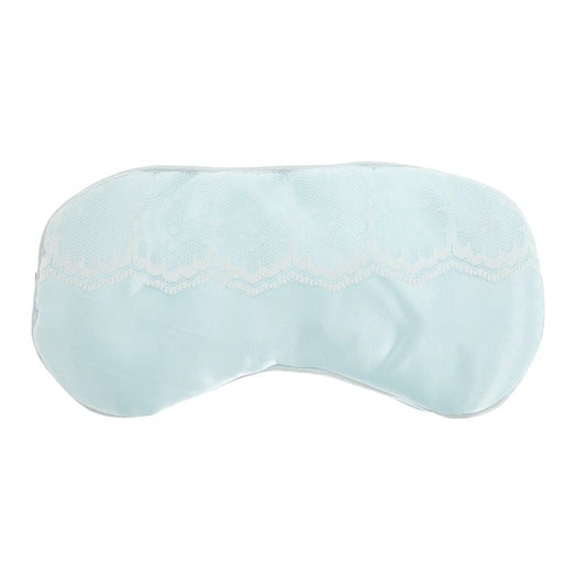 Portable Contrast Lace Eye Mask for Travel for Rest Blue