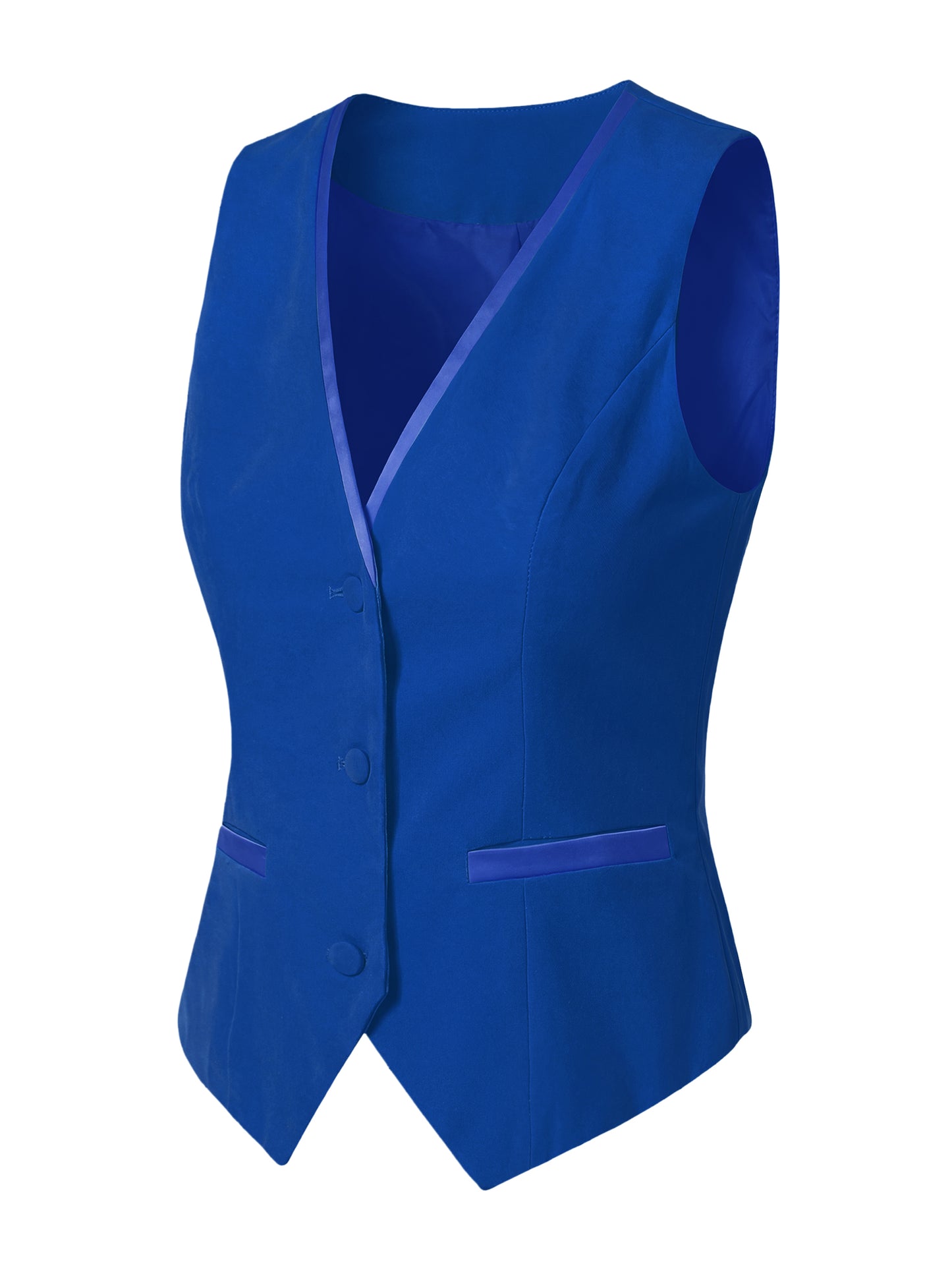 Women's Retro Sleeveless Steampunk Blazer Dressy Vest Velvet Suit Waistcoat (Available in Plus Size)