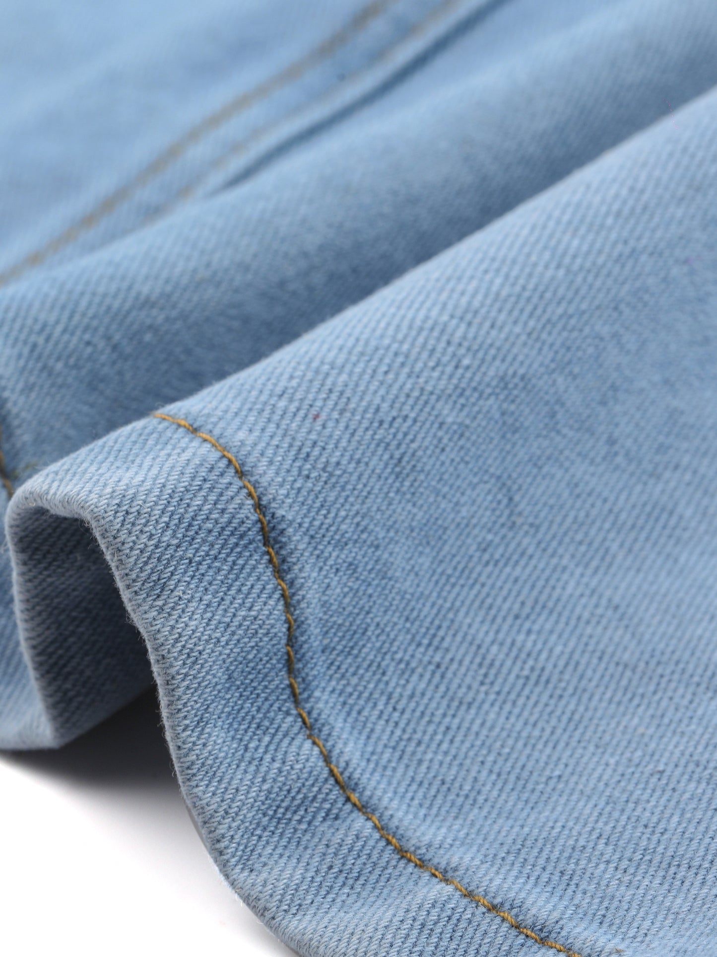 Faldas largas de mezclilla con cremallera frontal y bolsillos para mujer