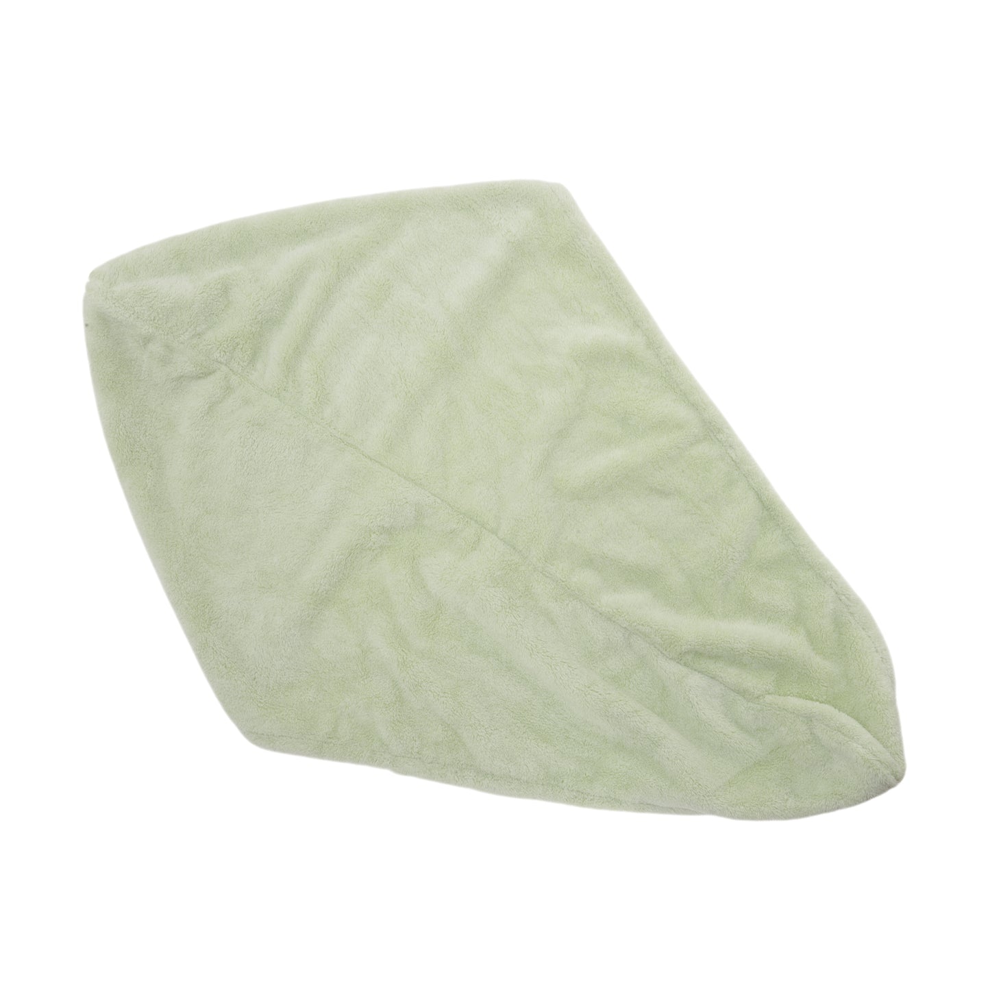 Cute Water-absorbent Frogs Pattern Hair Towel Green