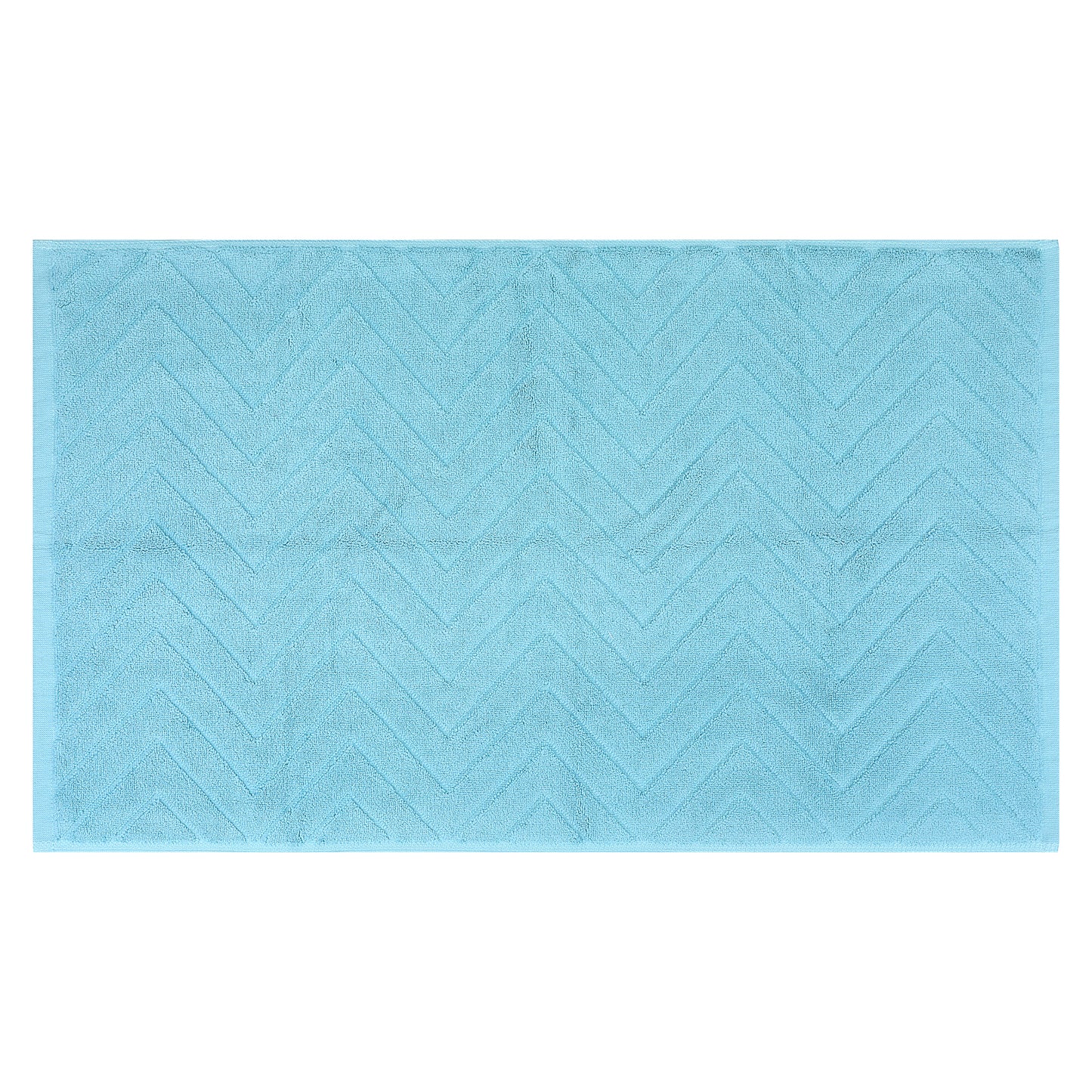 Absorbent Fade Resistant Cotton Luxury Bath Rugs Shower Mat Bathroom Non Slip Quick Dry Spa