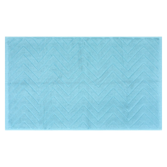 Absorbent Fade Resistant Cotton Luxury Bath Rugs Shower Mat Bathroom Non Slip Quick Dry Spa