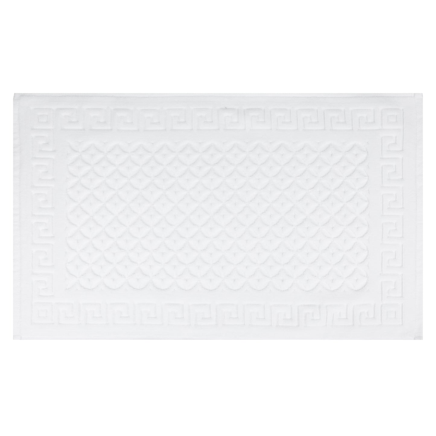 Cotton Bath Mat, Soft Bathroom Rug Absorbent Floor Towel Mats for Hotel Spa Bathtub