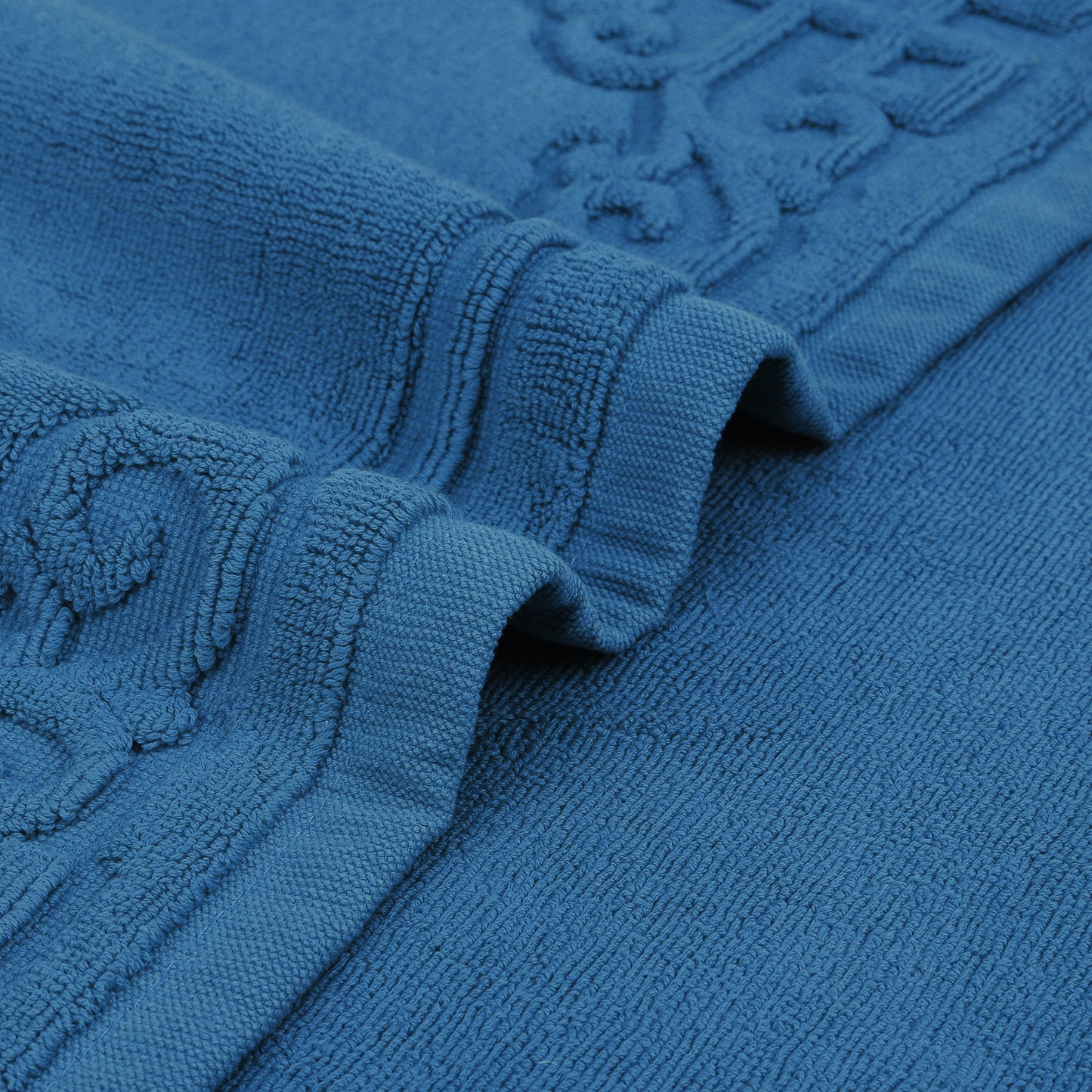 Cotton Rug Bath Mats, Absorbent and Machine Washable Shower Bathroom Floor Towel