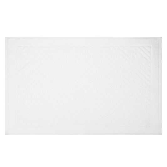 Luxury Bath Mat, Cotton Absorbent Hotel Spa Shower Floor Towel for Bathroom Rug Pad