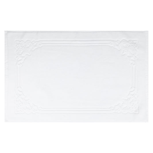 Bath Mat for Bathroom, Cotton Absorbent Floor Mats Quick Dry Towel for Hotel Spa Shower