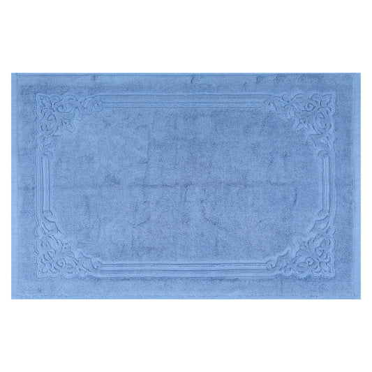 Bath Mat for Bathroom, Cotton Absorbent Floor Mats Quick Dry Towel for Hotel Spa Shower