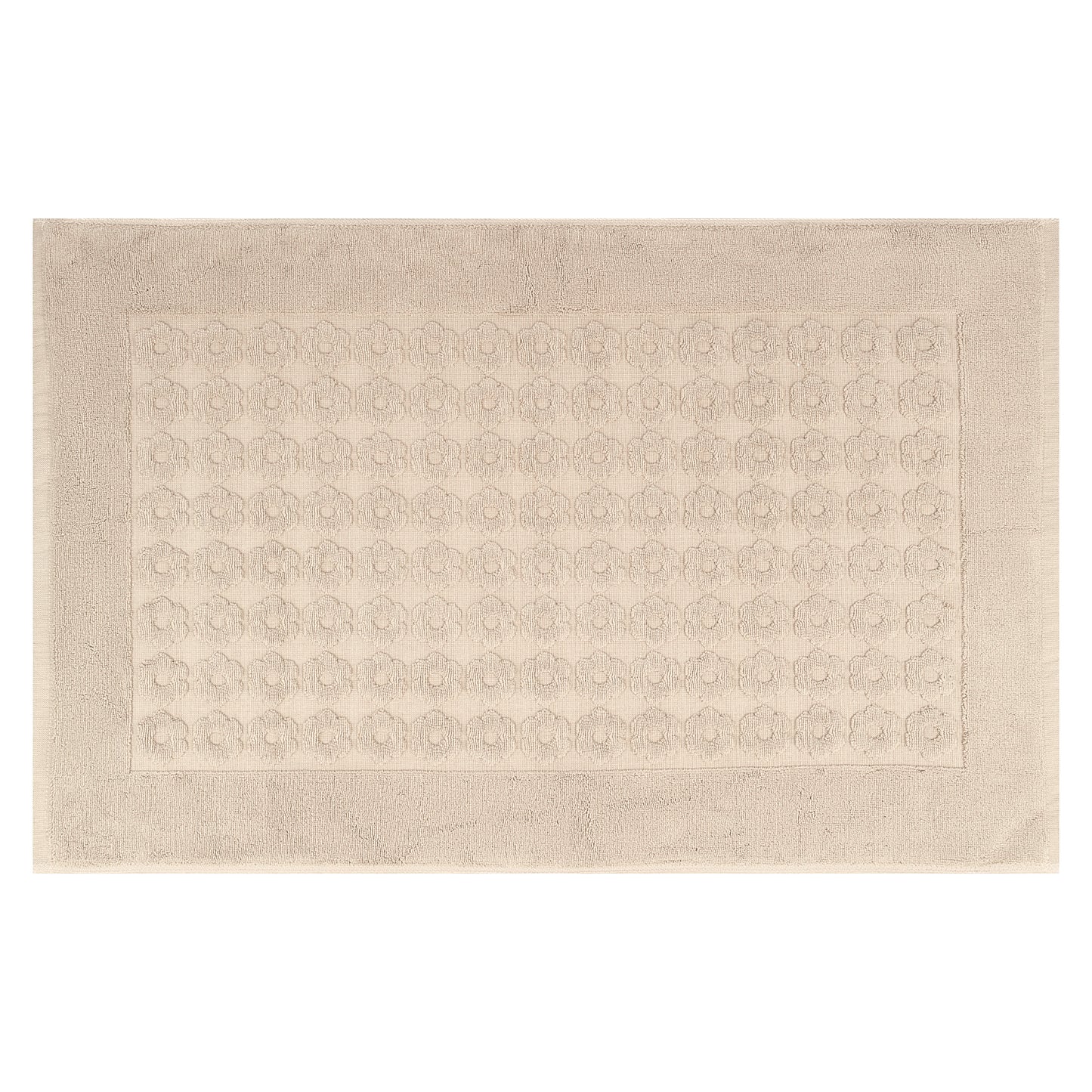 Luxury Bath Rug Towel, Cotton Absorbent Hotel Spa Shower Floor Mat for Bathroom