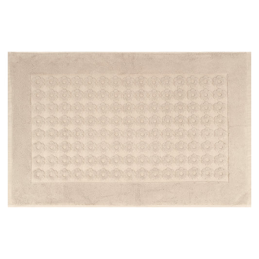 Luxury Bath Rug Towel, Cotton Absorbent Hotel Spa Shower Floor Mat for Bathroom