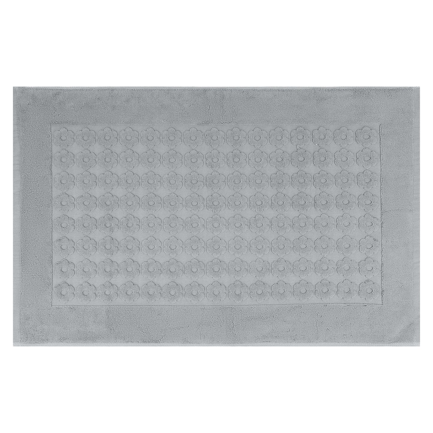 Luxury Bath Rug Towel, Cotton Absorbent Hotel Spa Shower Floor Mat for Bathroom