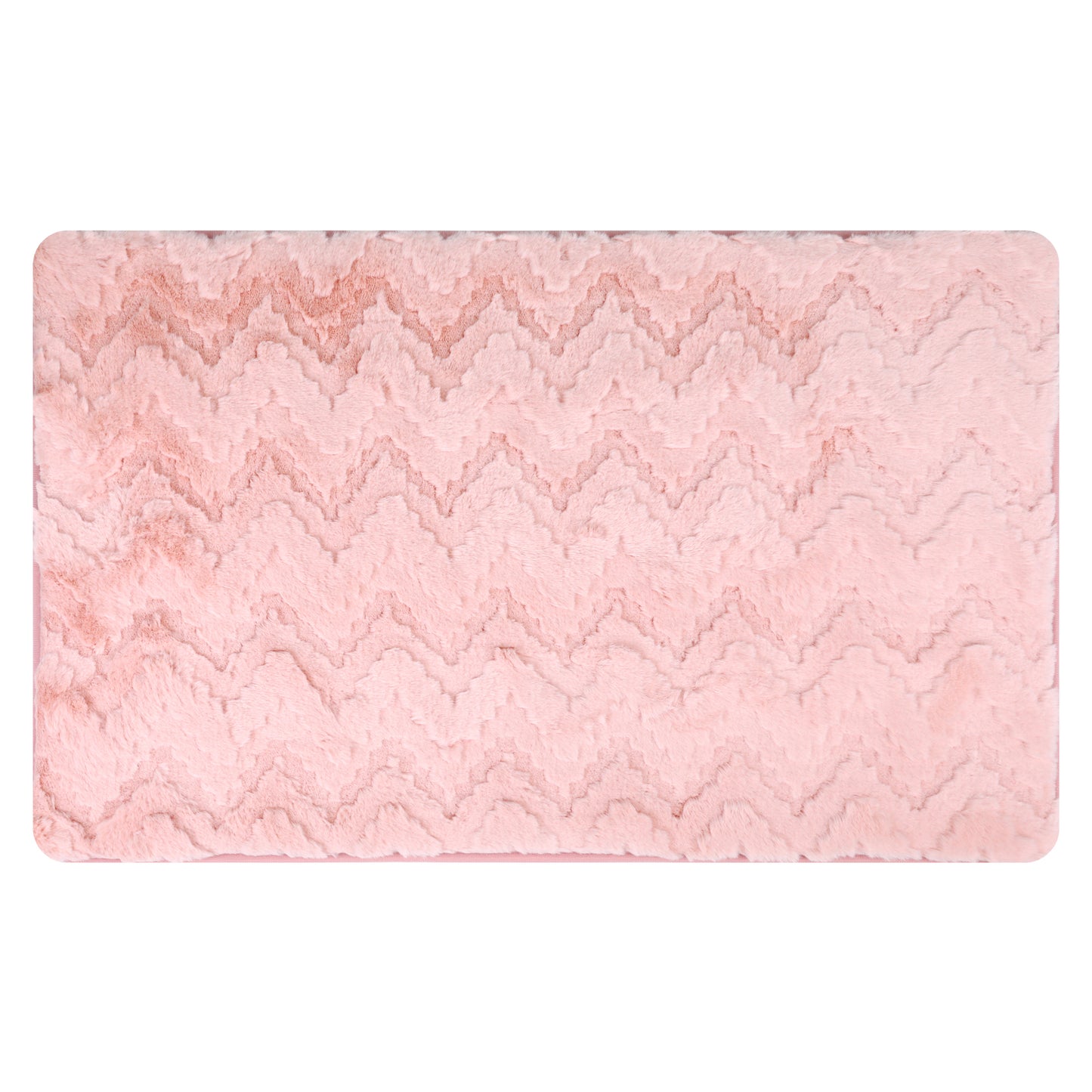 Bathroom Mat Soft Absorbent Non-Slip Backing Quick Dry Machine Washable Bath Mats