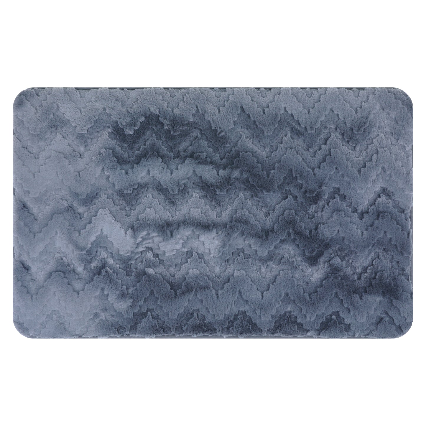 Bathroom Mat Soft Absorbent Non-Slip Backing Quick Dry Machine Washable Bath Mats