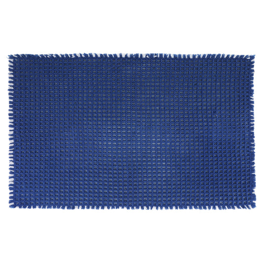 Waffle Bathroom Mat Soft Absorbent Laundry Room Washable Thick Bath Mats