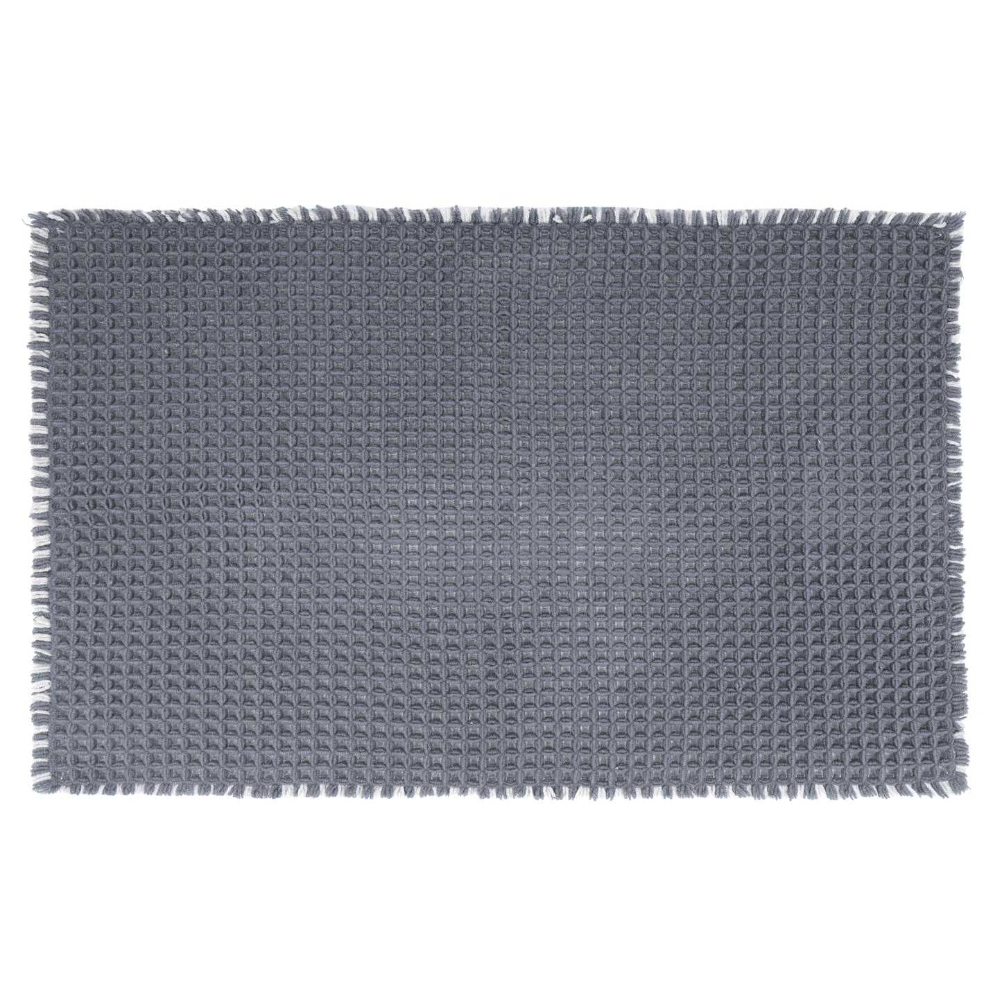 Waffle Bathroom Mat Soft Absorbent Laundry Room Washable Thick Bath Mats