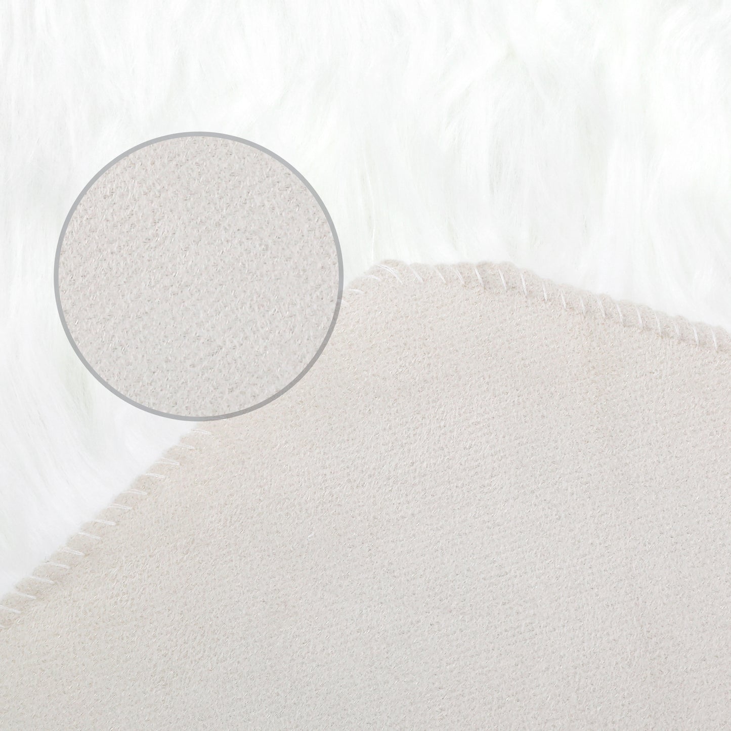 Heart Shape Plush Bathroom Mat Soft Absorbent Washable Toilet Shag Area Rugs