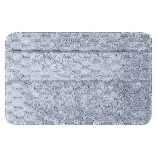 Fluffy Shag Bathroom Mat Soft Absorbent Non-Slip Backing Quick Dry Machine Washable Bath Mats