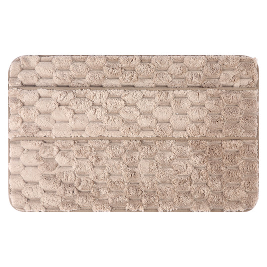 Fluffy Shag Bathroom Mat Soft Absorbent Non-Slip Backing Quick Dry Machine Washable Bath Mats