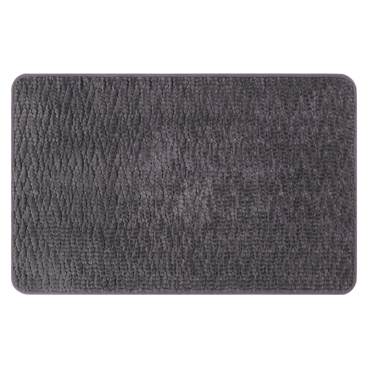 Rubber Backing Non Slip Quick Dry Bath Mat, Absorbent Machine Washable Bath Mats