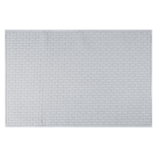 Weaving Pattern Bathroom Rugs Non Slip Washable, Soft Absorbent Thick Bath Mats