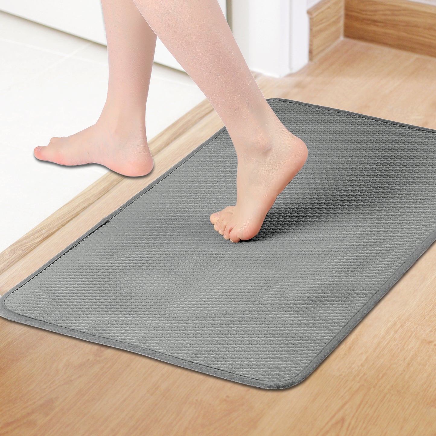 Bathroom Rugs Mat, Extra Soft and Absorbent Bath Rugs, Non-Slip Bath Mats for Sink, Tub and Shower