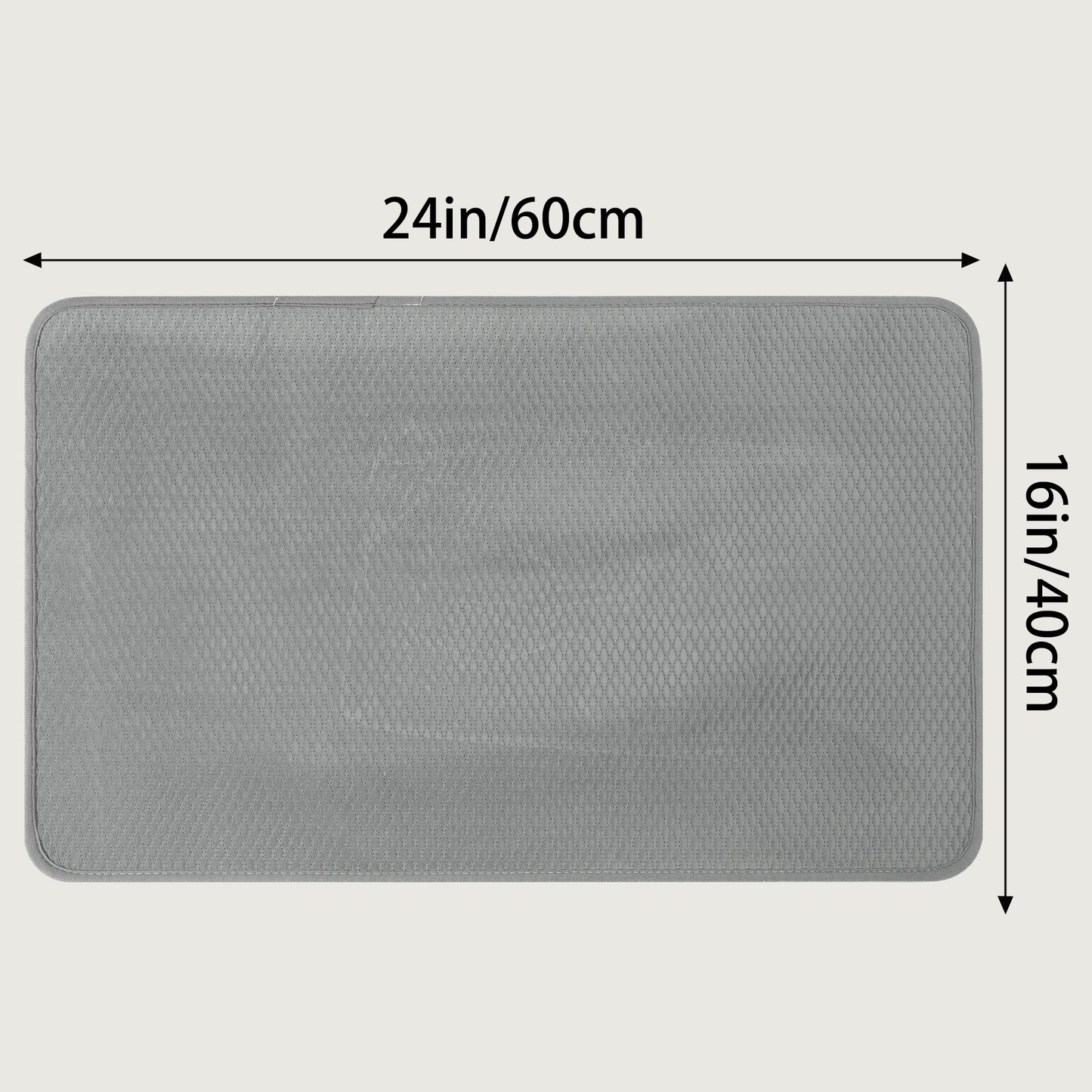 Bathroom Rugs Mat, Extra Soft and Absorbent Bath Rugs, Non-Slip Bath Mats for Sink, Tub and Shower