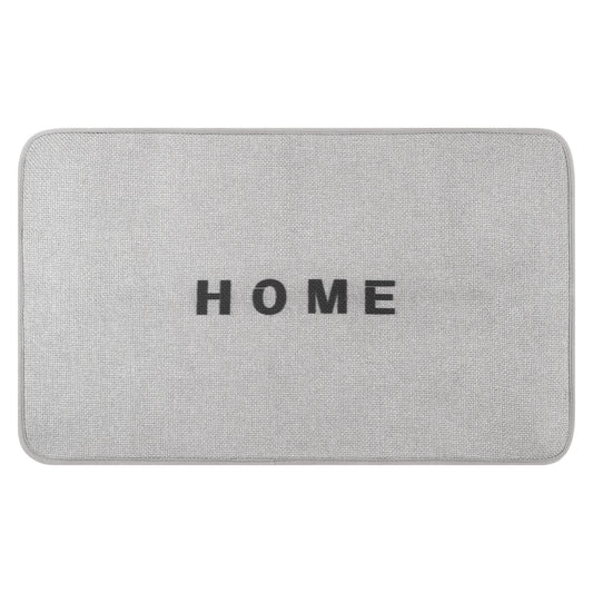 Letter Boho Bathroom Rugs, Absorbent Non Slip Washable Bath Mats, Farmhouse Bath Mats