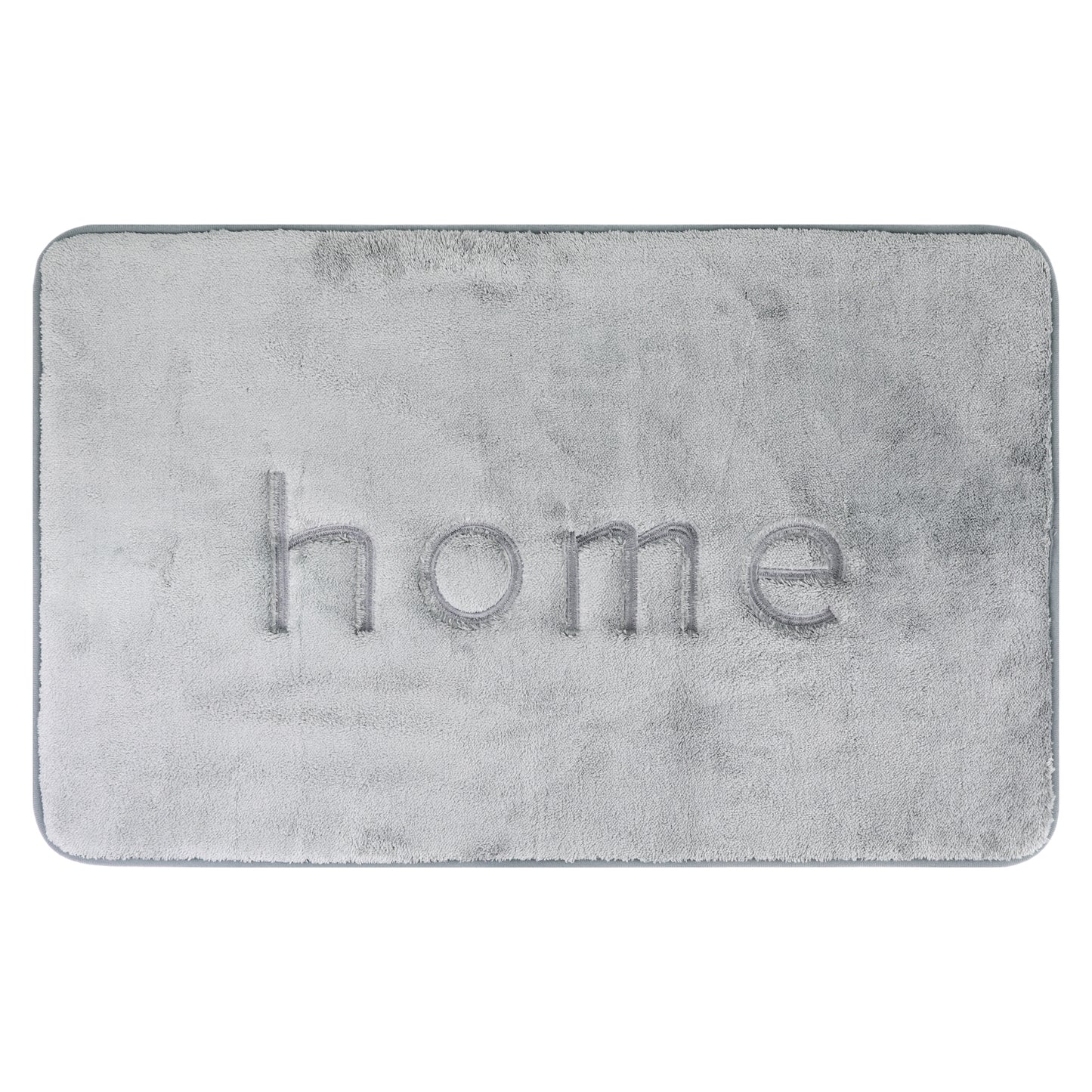 Funny Letters Bath Rugs for Bathroom, Absorbent Non Slip Washable Bath Mats