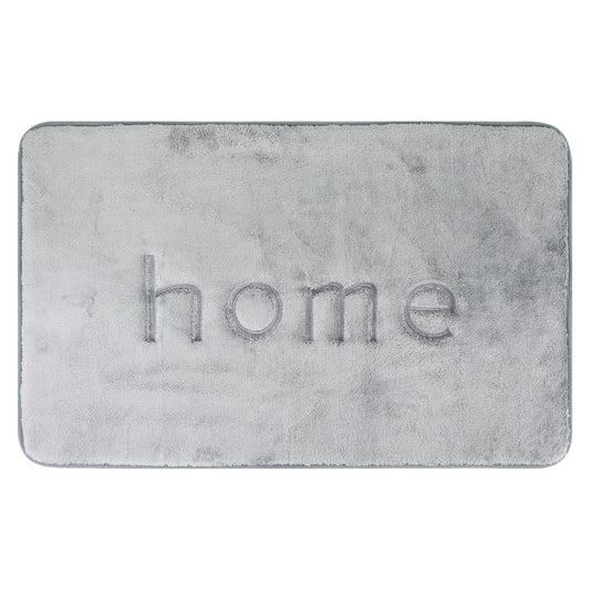 Funny Letters Bath Rugs for Bathroom, Absorbent Non Slip Washable Bath Mats
