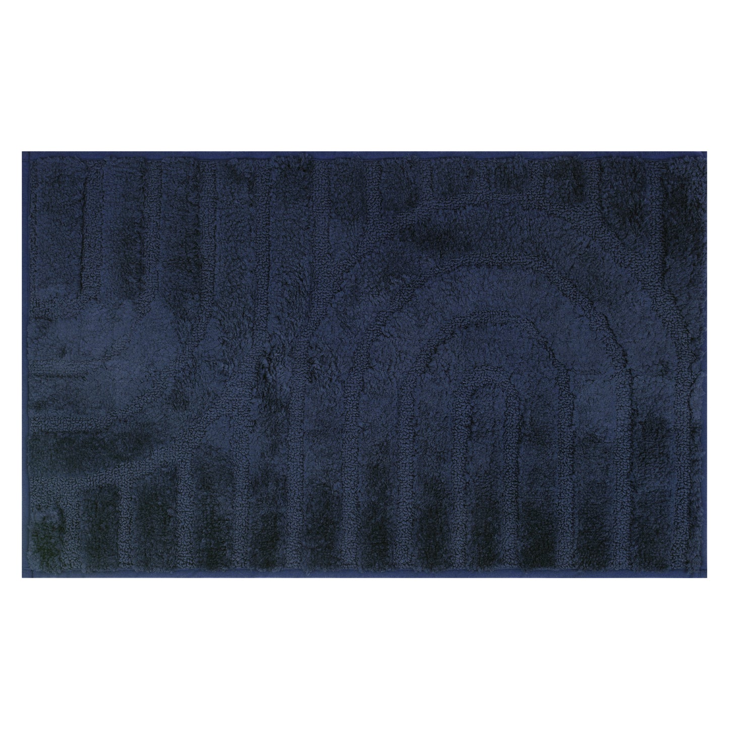 Geometry Pattern Bathroom Rugs Mat, Soft Absorbent Bath Floor Mat, Non Slip Shaggy Bath Mats