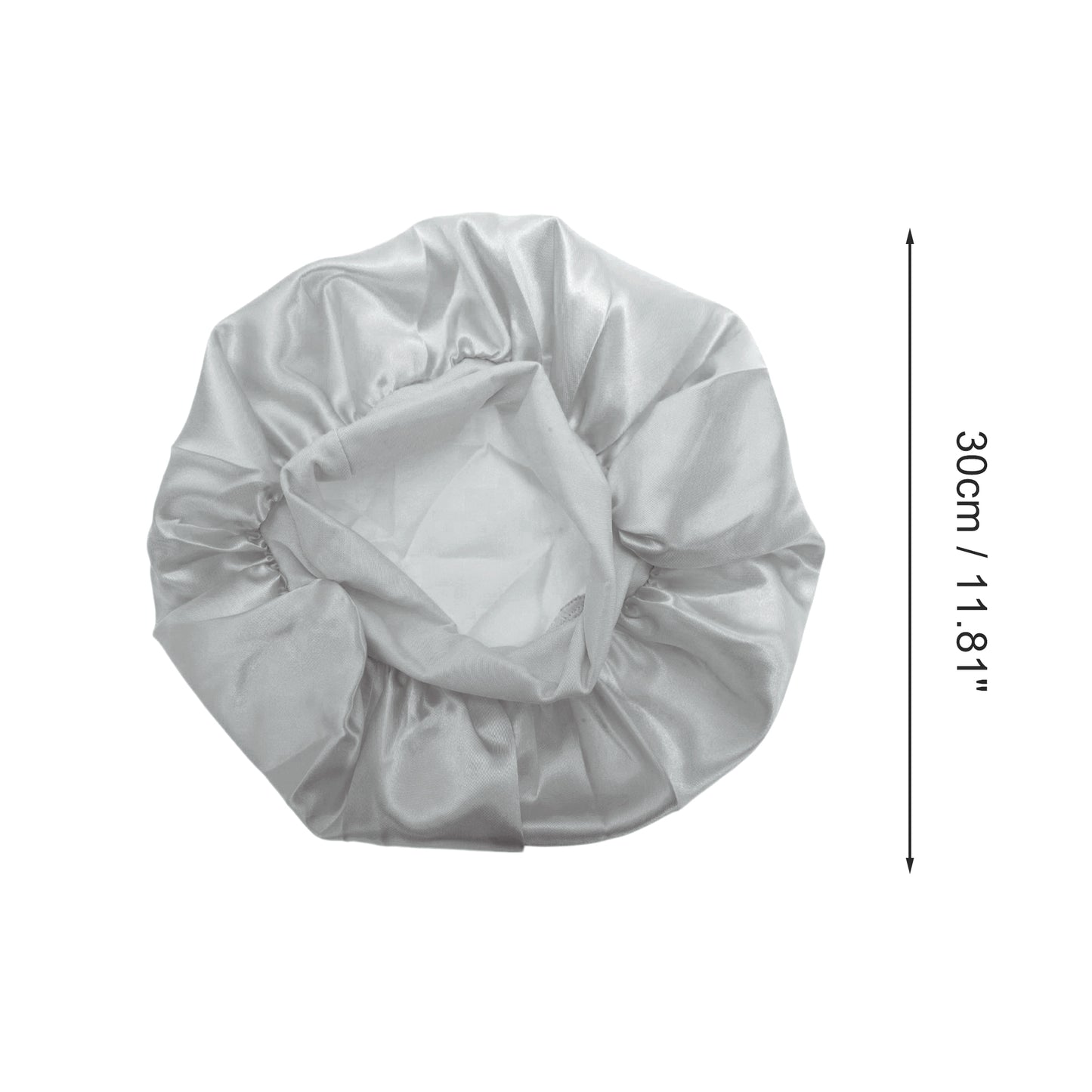 1 Pc High Elasticity Shower Cap for Bathroom Gray