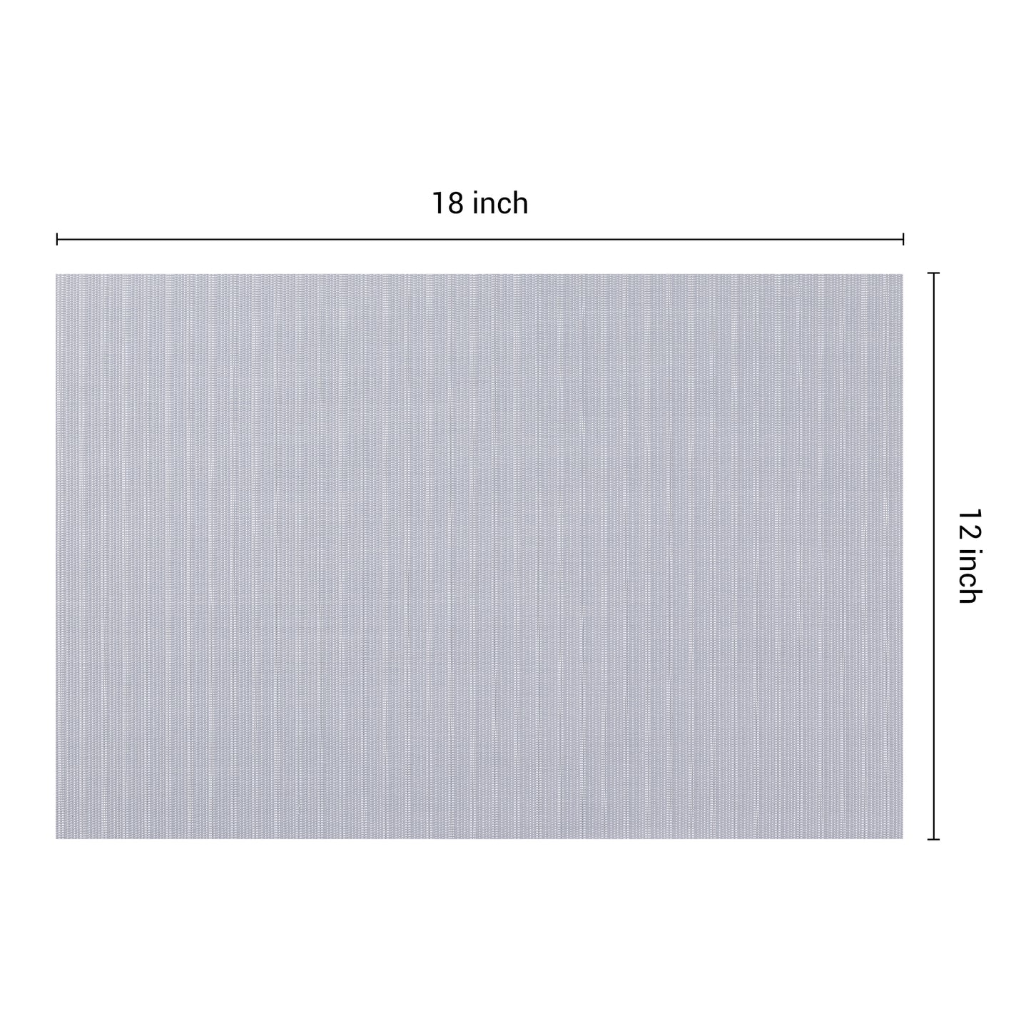 Placemats 8 Pack PVC for Kitchen Dining Table Decor Washable Heat Resistant 18*12in