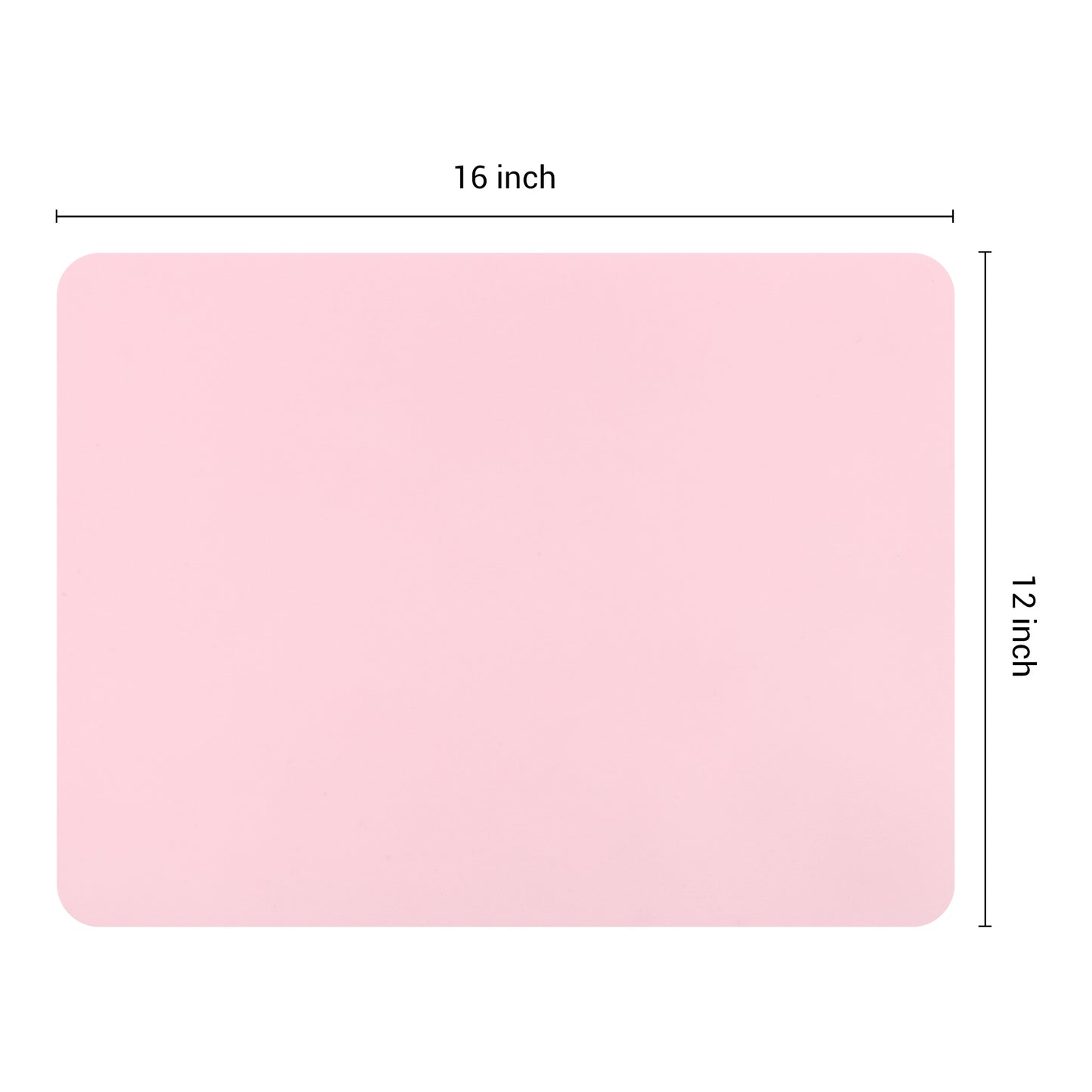 Placemats Set of 6 Silicone for Kitchen Dining Table Decor Washable Heat Resistant 16*12in