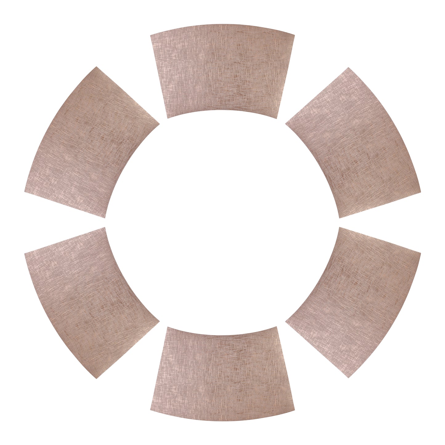 Placemats Set of 6 Faux Leather for Kitchen Dining Table Decor Washable Heat Resistant 20*12in