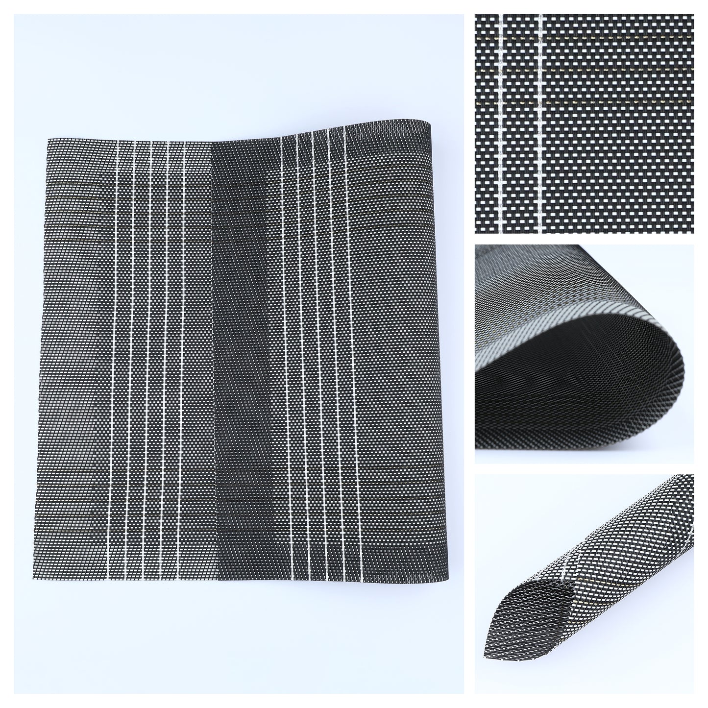 Placemats Set of 8 for Dining Table Decor Indoor Outdoor Wipe Clean 18*12in