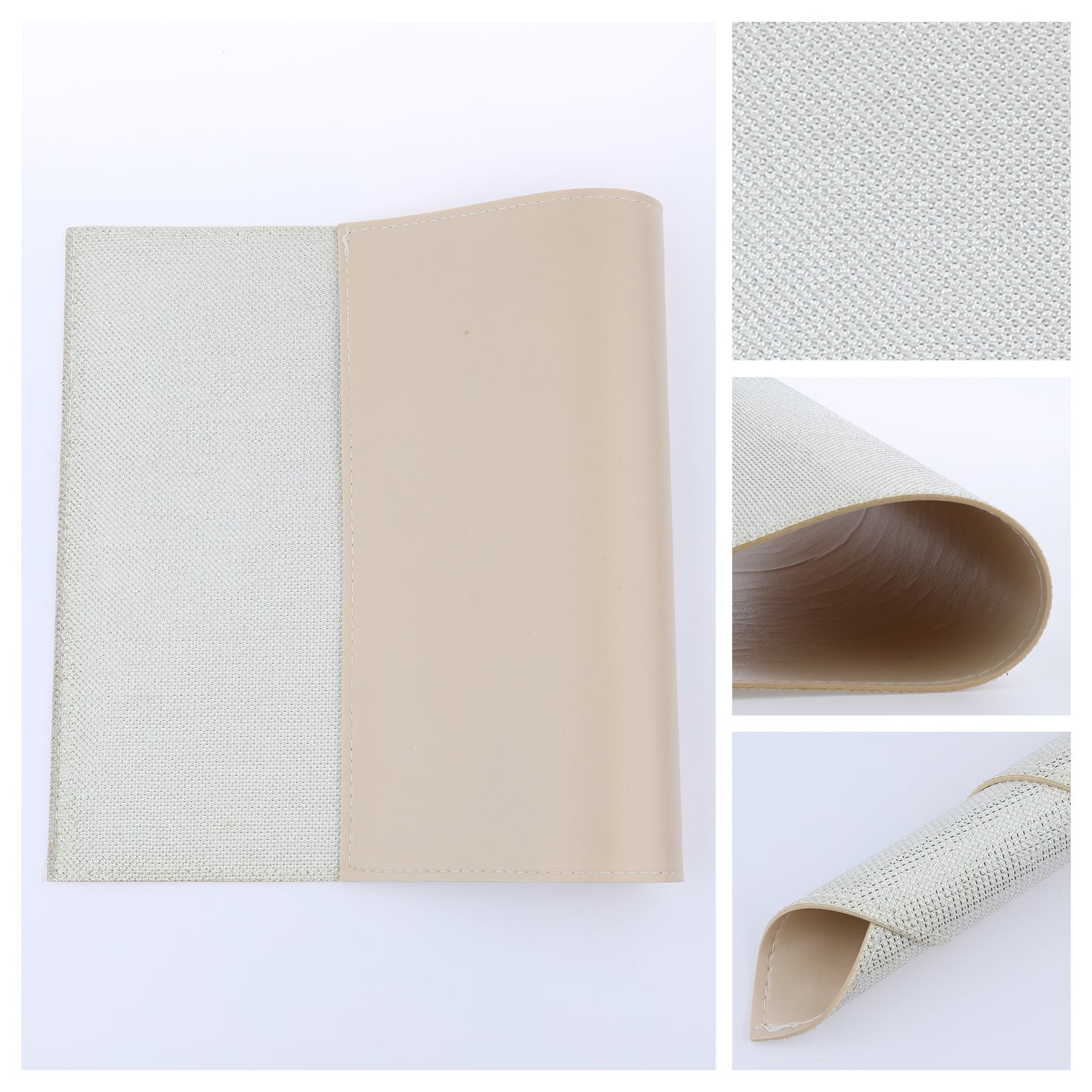 Placemats Set of 6 Sparkle for Kitchen Dining Table Decor Wipeable 18*12in