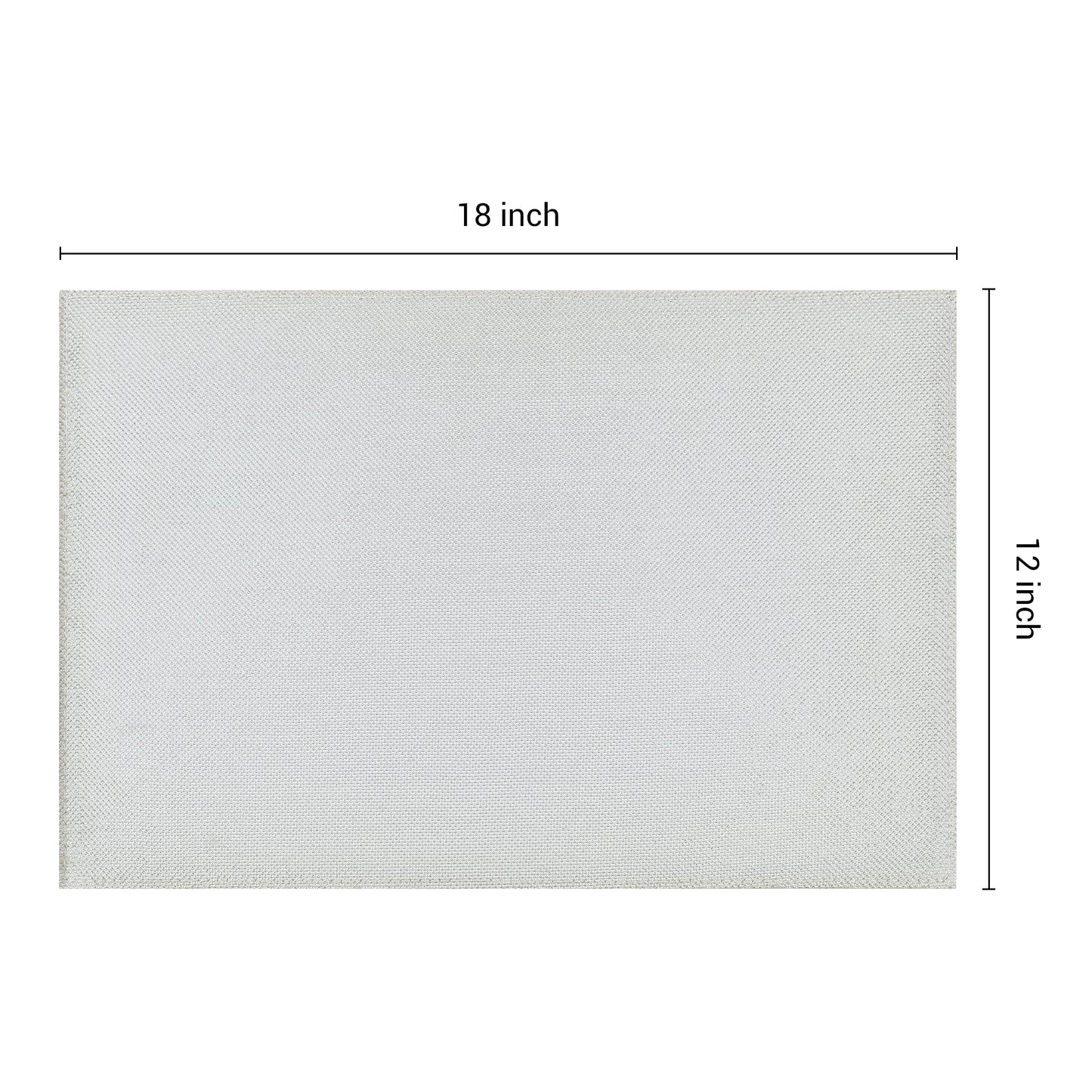 Placemats Set of 6 Sparkle for Kitchen Dining Table Decor Wipeable 18*12in