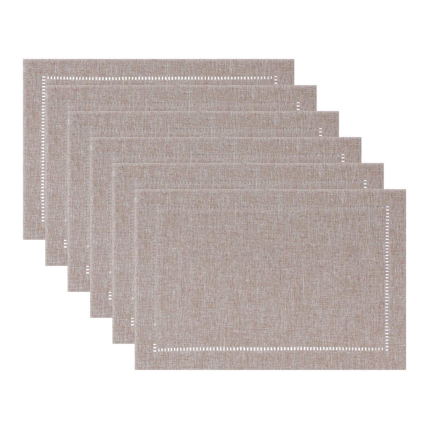 Rustic Placemats Set of 6 Polyesterl Placemats for Dining Table Mat 18*12in