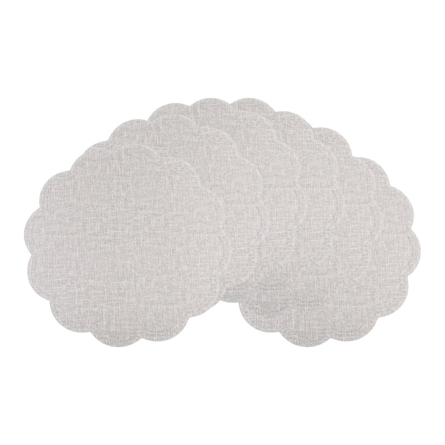 Placemats Set of 6 Flower for Kitchen Dining Table Decor Heat Resistant 15*15in