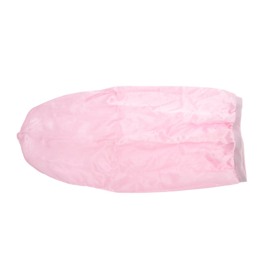 1 Pc Women Adjustable Double Layer Shower Cap for Business Travel Pink