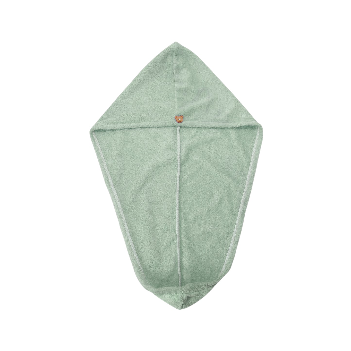 1 Pc Women Single Layer Head Towel Hair Towel Cap for Travel Green