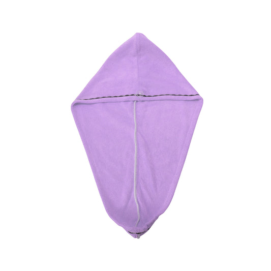 1 Pc Women Single Thick Layer Head Towel Cap Hair Drying Towel Cap Purple