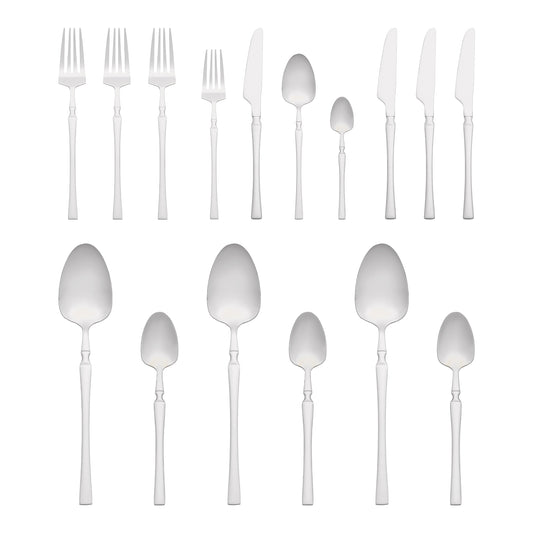 16 Pieces Silverware Set, Stainless Steel Flatware Set for 4, Mirror Polished Cutlery Set