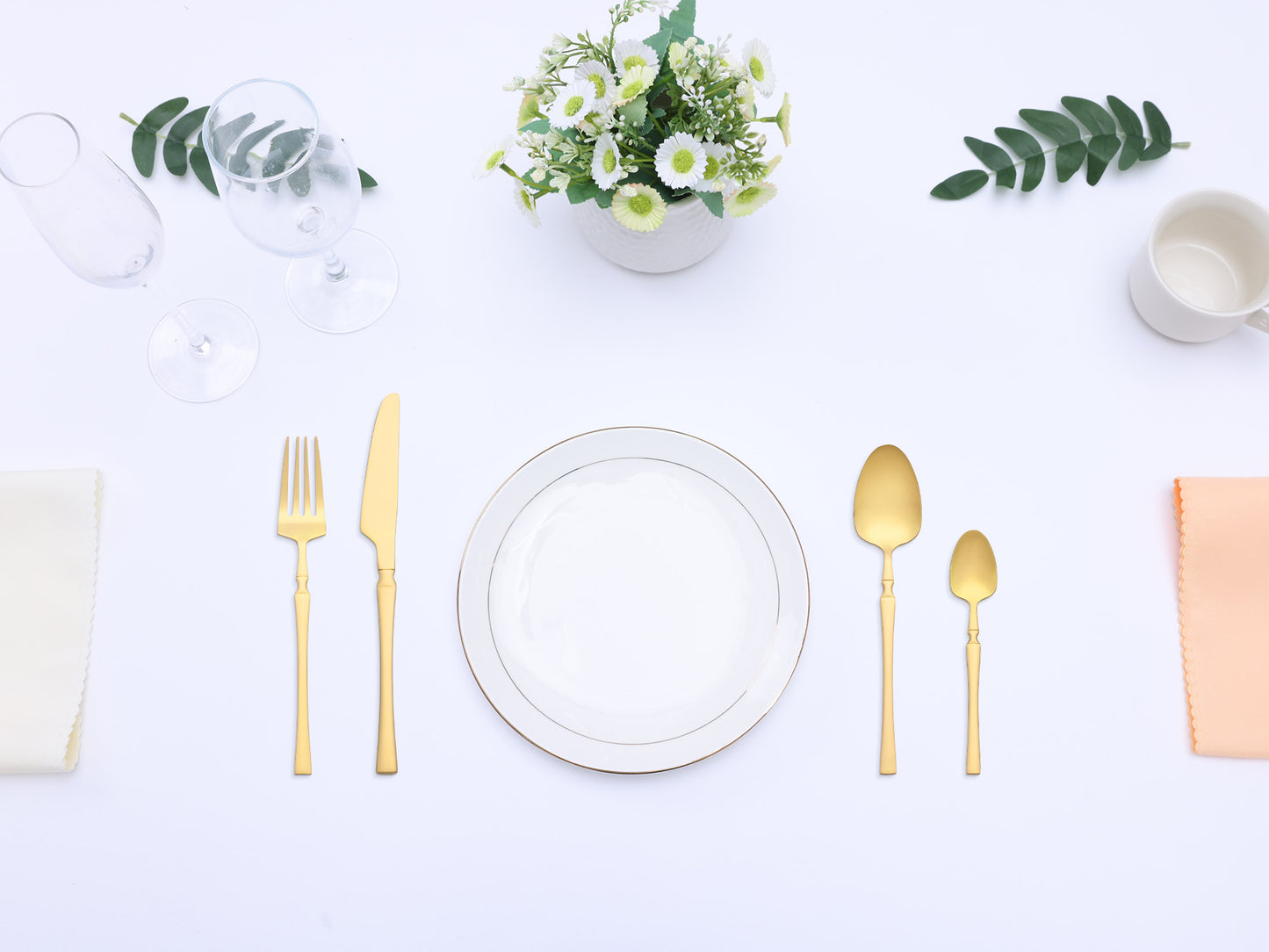 20 Pieces Silverware Set, Stainless Steel Flatware, Mirror Polished Cutlery Set