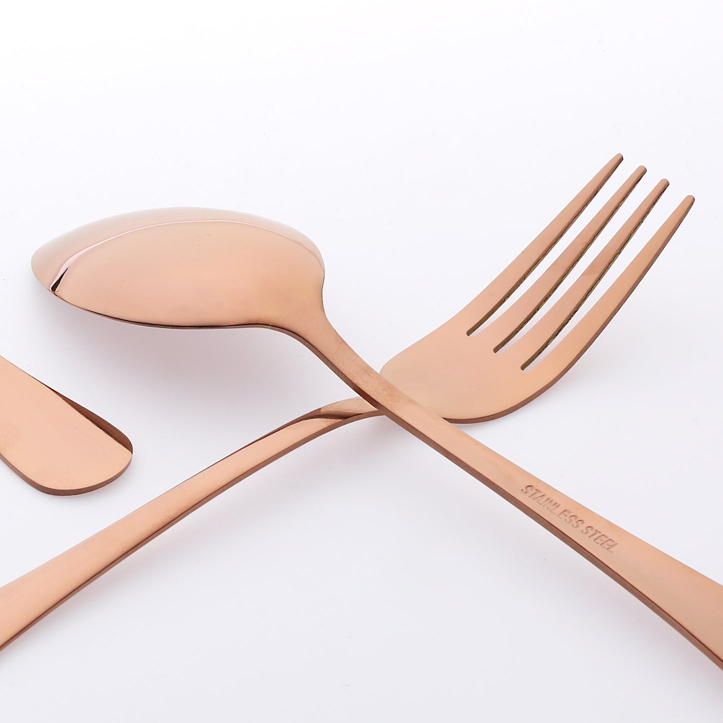 12 Pieces Silverware Set, Stainless Steel Flatware with Spoons and Forks Sets