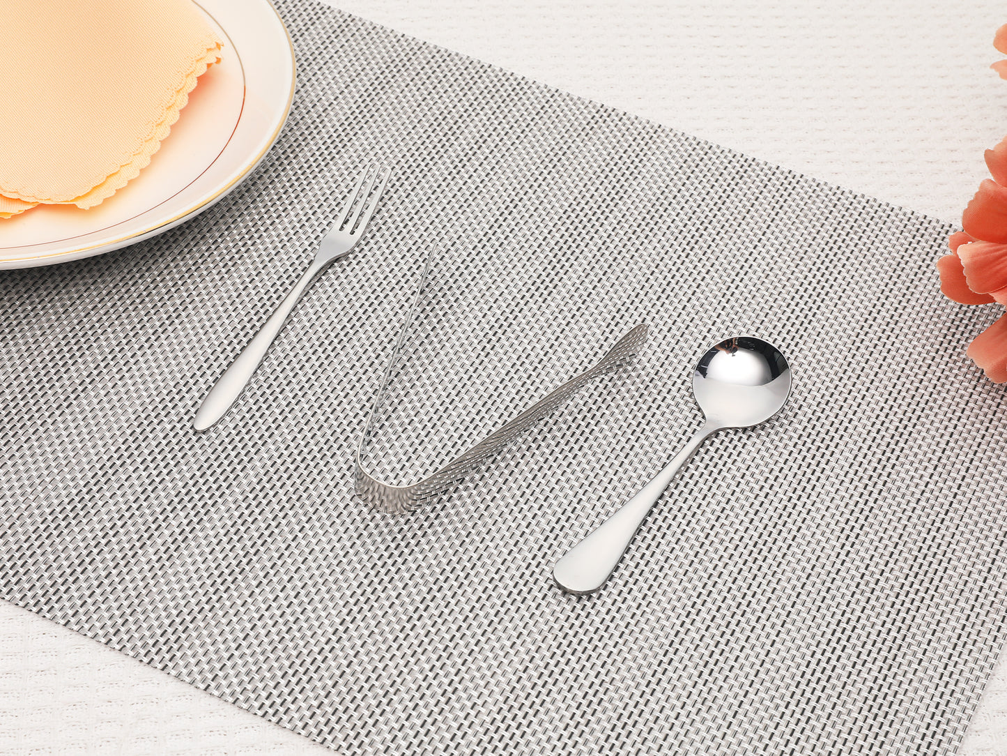 12 Pieces Silverware Set, Stainless Steel Flatware, Mirror Polished Cutlery Set